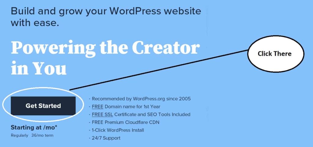 How to create website